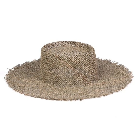 Lack of Color Sunnydip Fray Boater Hat - Picture 3 of 8